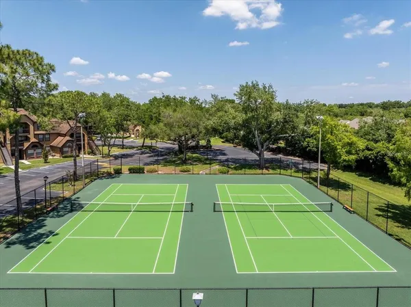 a view of a tennis court