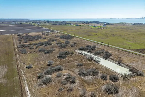 a view of beach and ocean