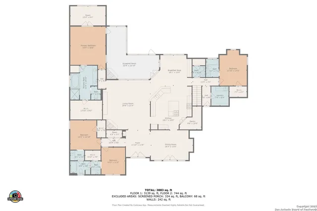 a picture of a floor plan