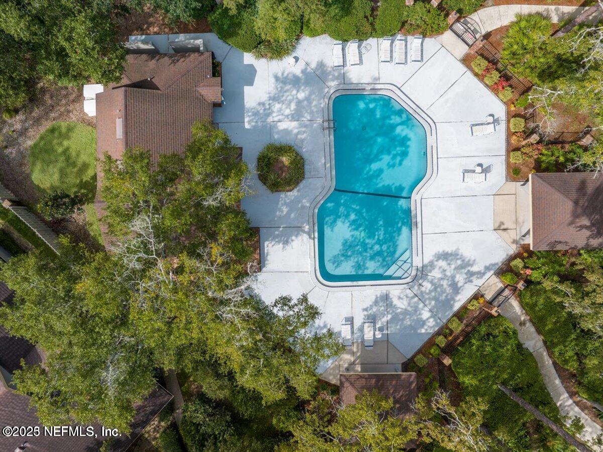 585 Pine Forest Trail Orange Park, FL 32073 - Photo 44 of 52 an aerial view of a house with a yard and a large tree