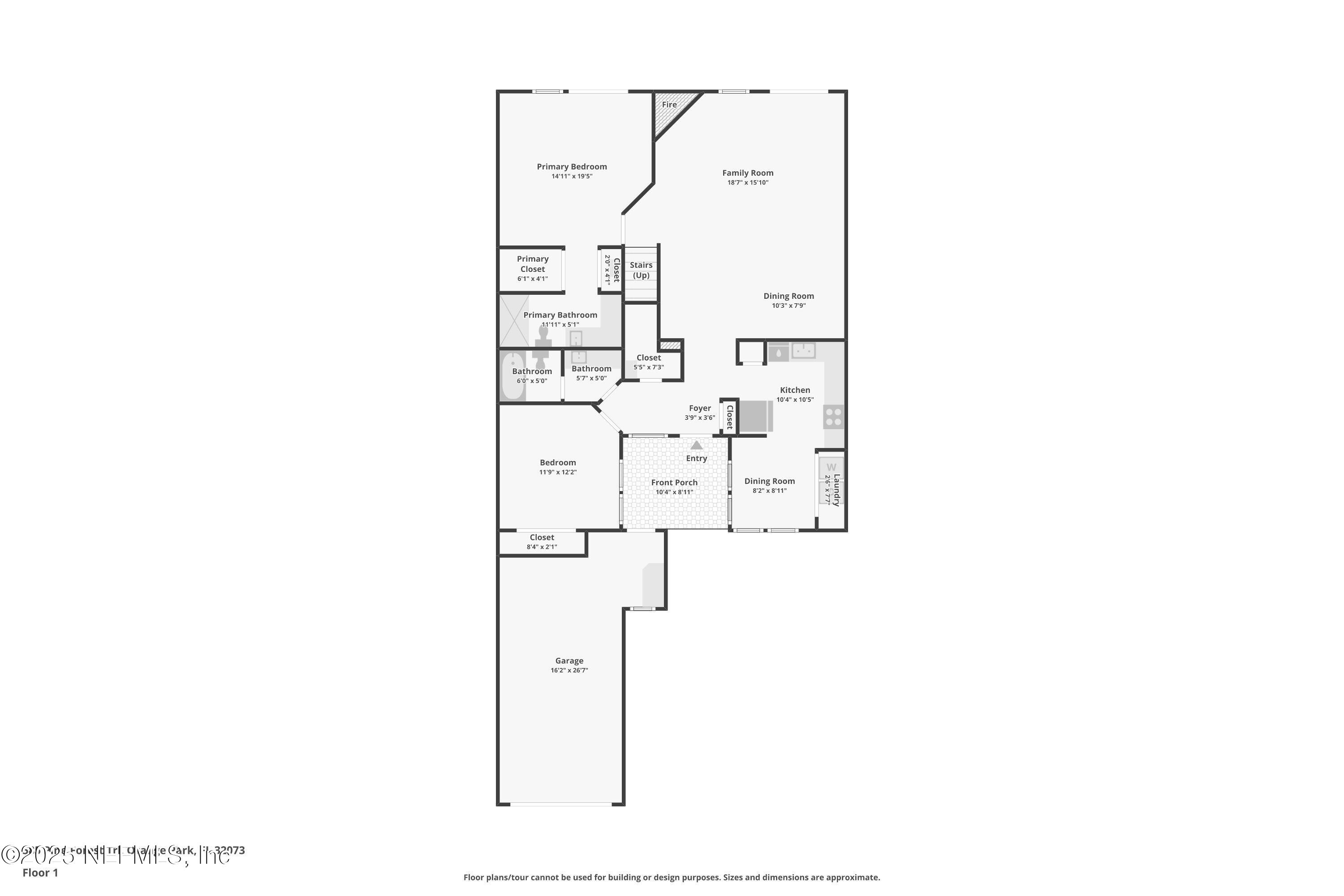 585 Pine Forest Trail Orange Park, FL 32073 - Photo 50 of 52 1-floor-1