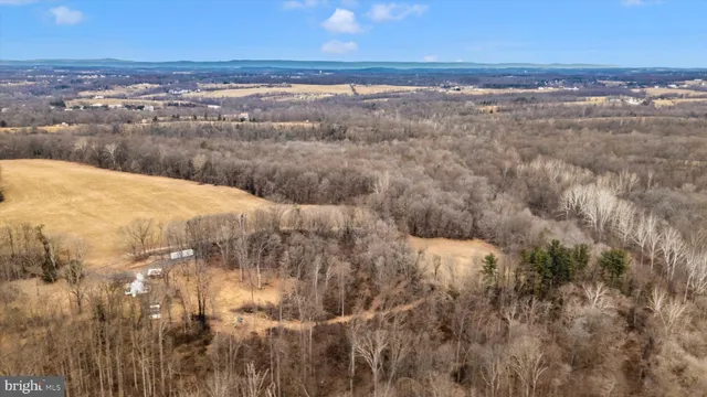 a view of a dry yard