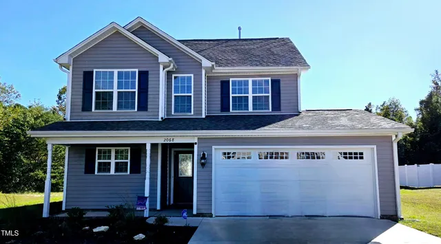 a backyard of a house