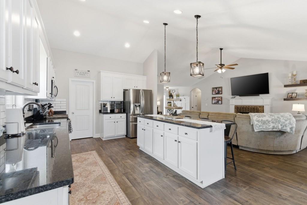 844 River Mist Circle Jefferson, GA 30549 - Photo 13 of 35 a large kitchen with cabinets