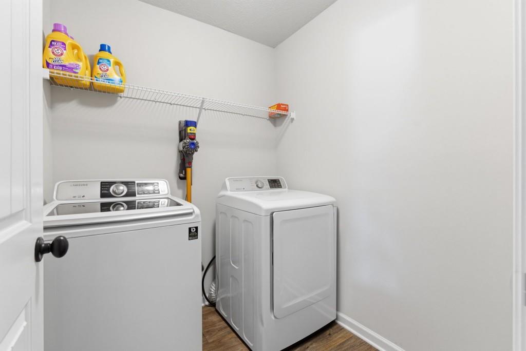 844 River Mist Circle Jefferson, GA 30549 - Photo 24 of 35 a utility room with dryer and washer
