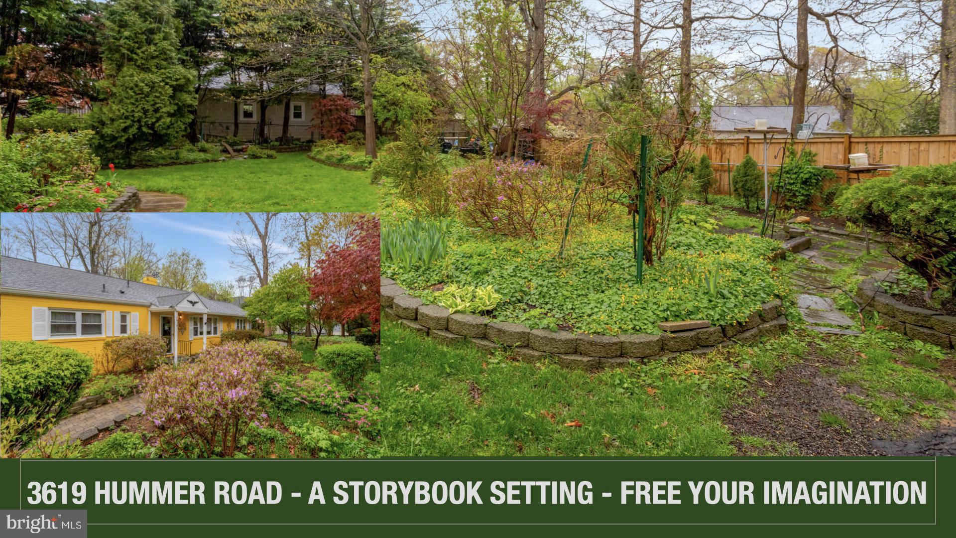 a view of a park with welcome board