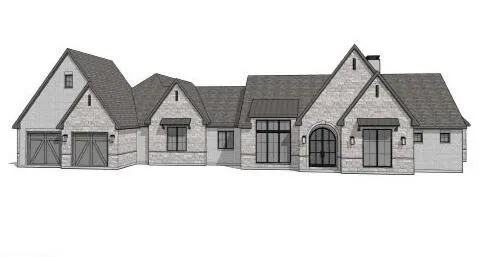 a view of house with snow on the background