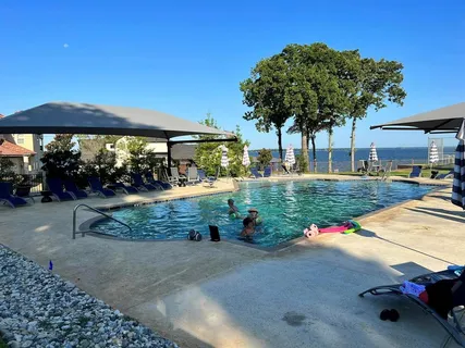 a view of a playground