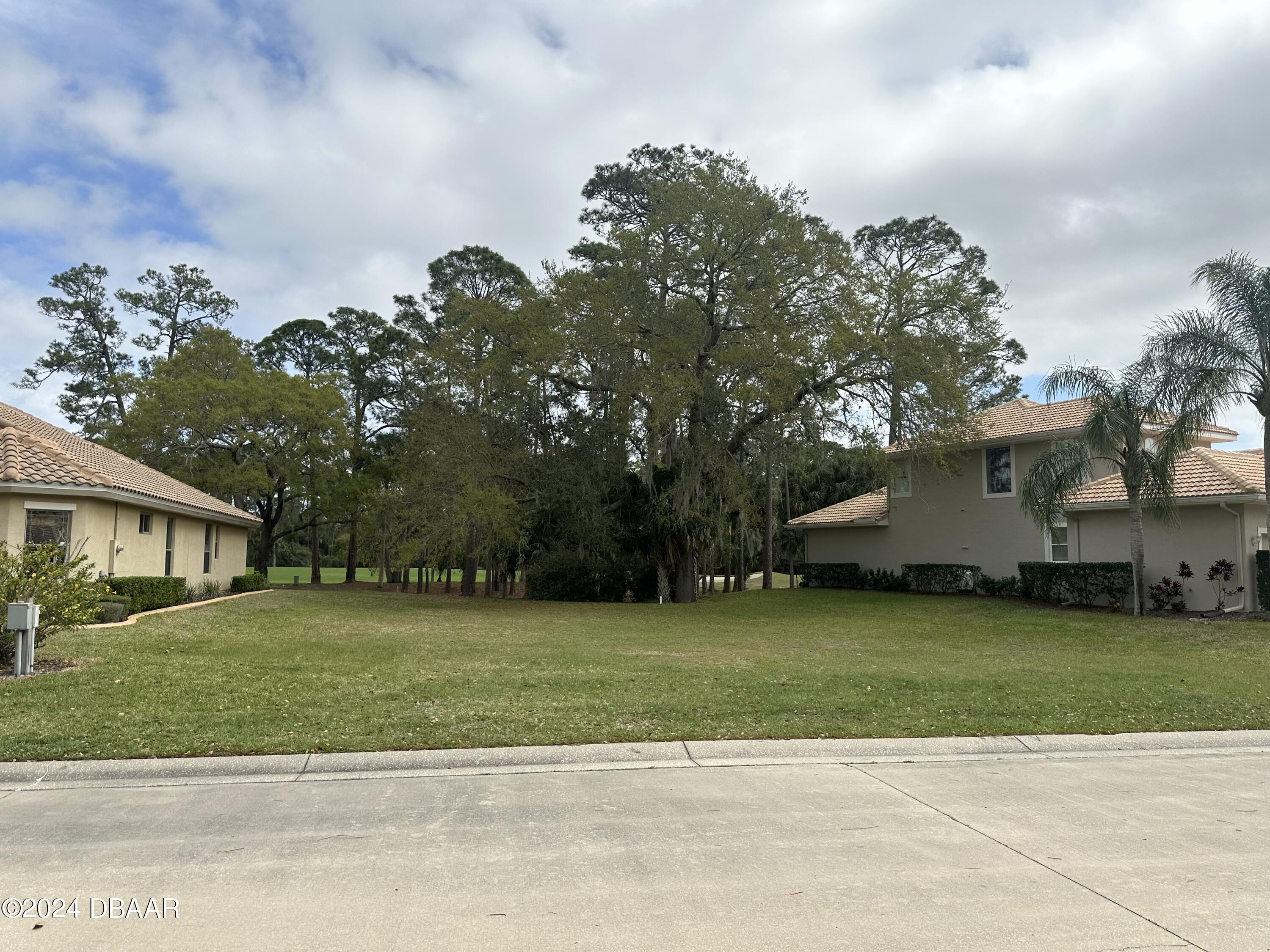 425 Long Cove Road Ormond Beach, FL 32174 - Photo 5 of 6 a view of a house with a big yard and large trees