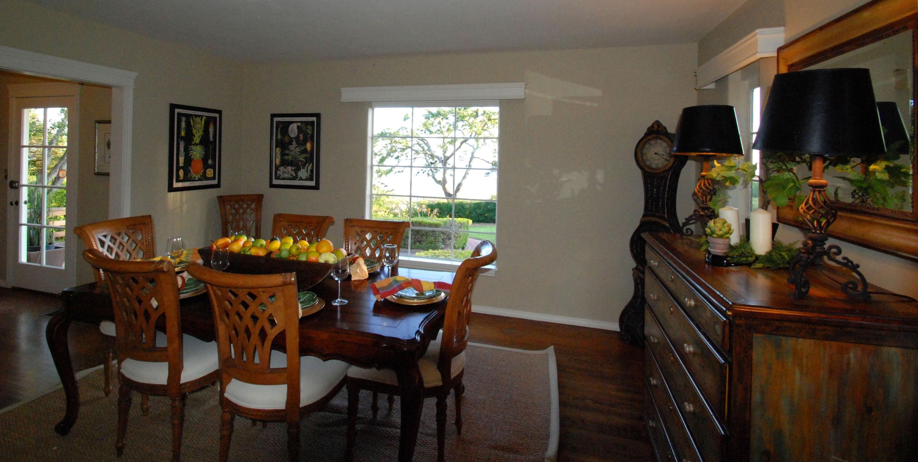 1401 Hillcrest Road Santa Barbara, CA 93103 - Photo 9 of 20 DINING ROOM VIEWS