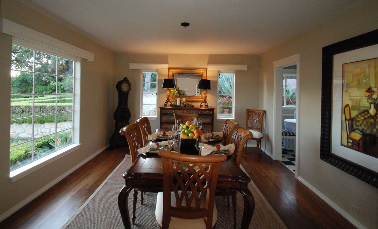 1401 Hillcrest Road Santa Barbara, CA 93103 - Photo 10 of 20 FORMAL DINING ROOM