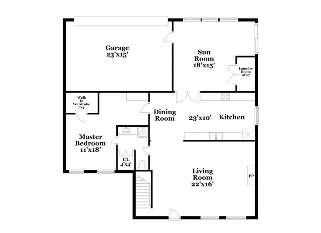 a picture of a park with a white and white wall