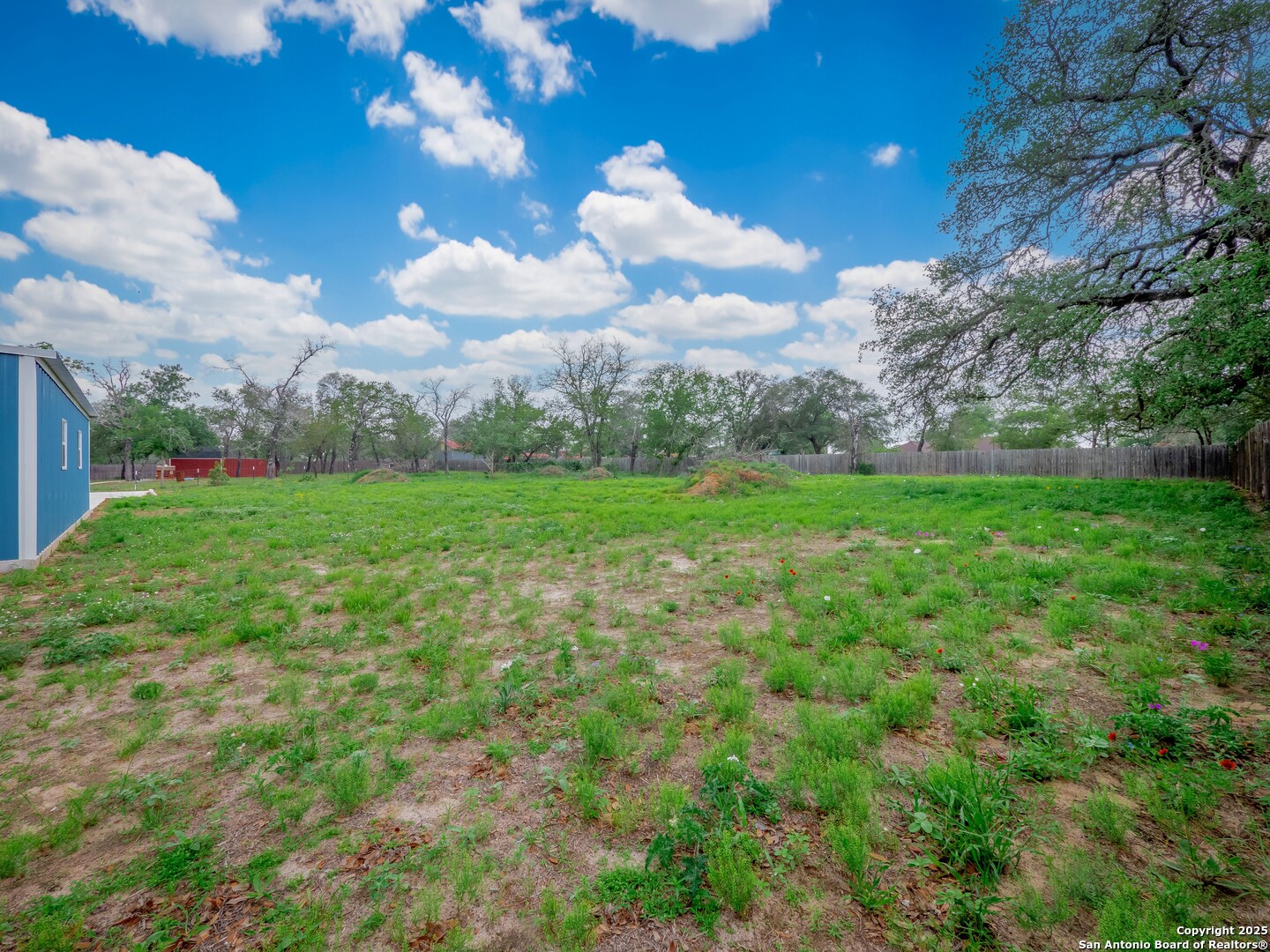 182 Inwood Poteet, TX 78065 - Photo 41 of 45 a view of a big yard with plants and large trees
