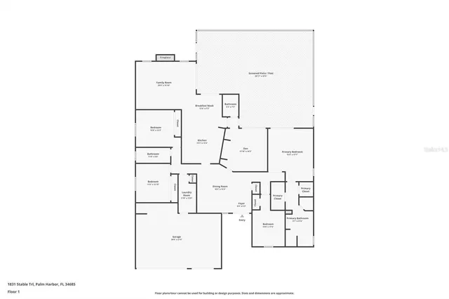 $645,000 | 1831 Stable Trail, Palm Harbor, FL 34685