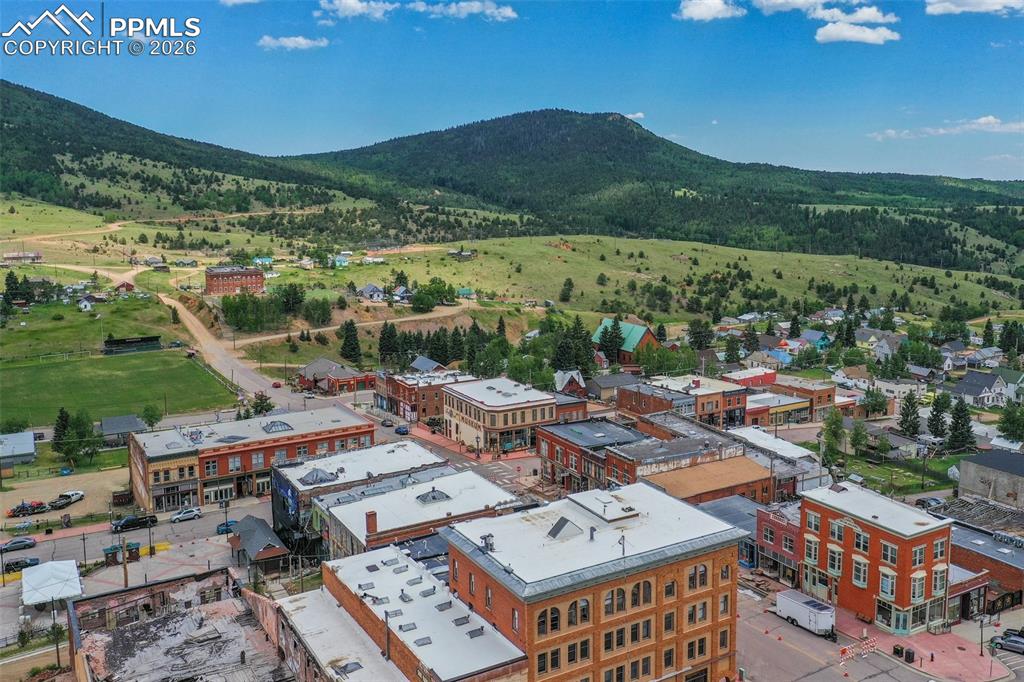112 6th Street Victor, CO 80860 - Photo 30 of 35 a picture of city view with lots of trees