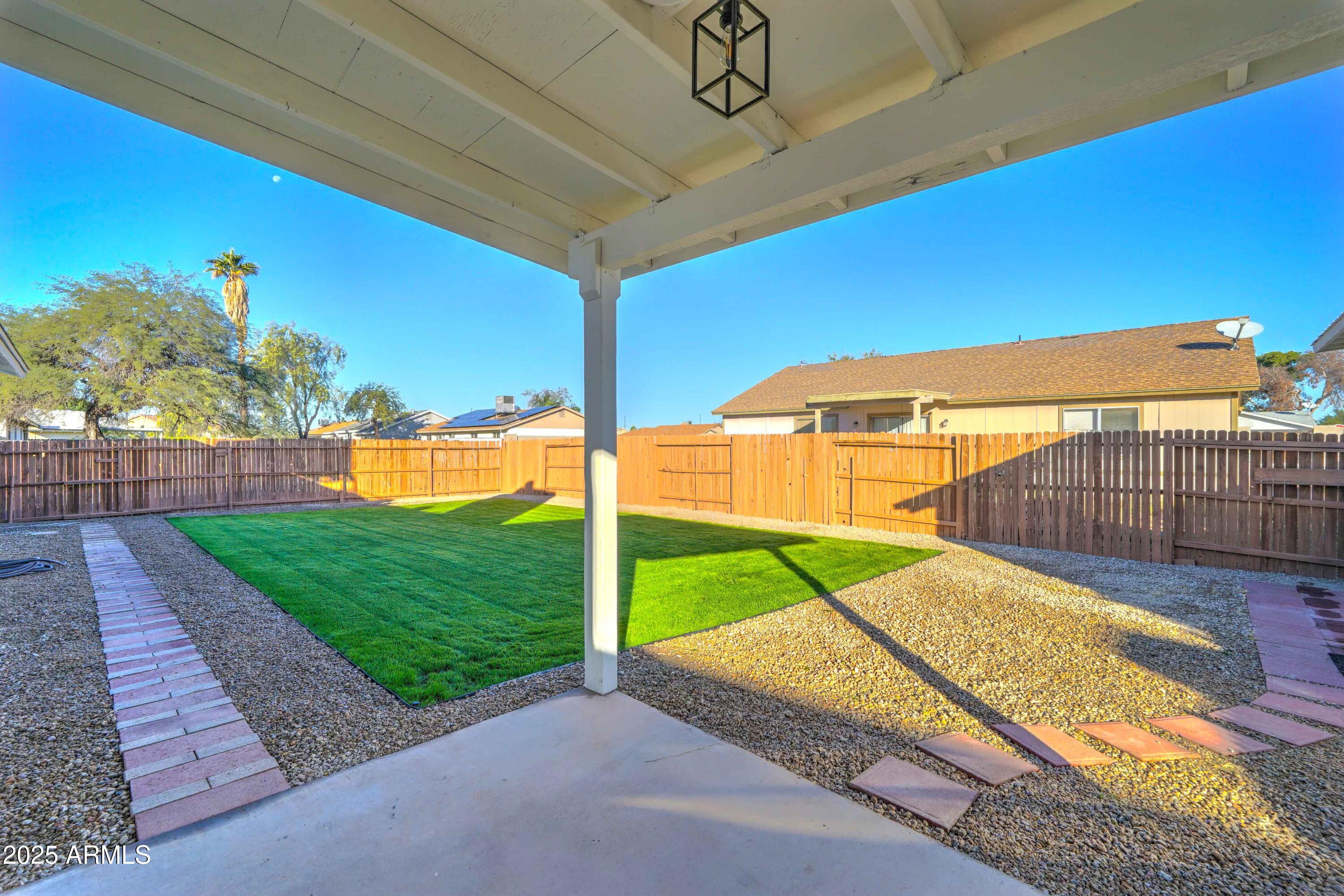 324 West Harvard Avenue Gilbert, AZ 85233 - Photo 23 of 27 a view of a backyard