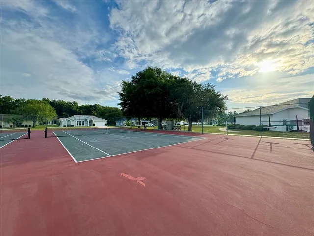 a view of a tennis court