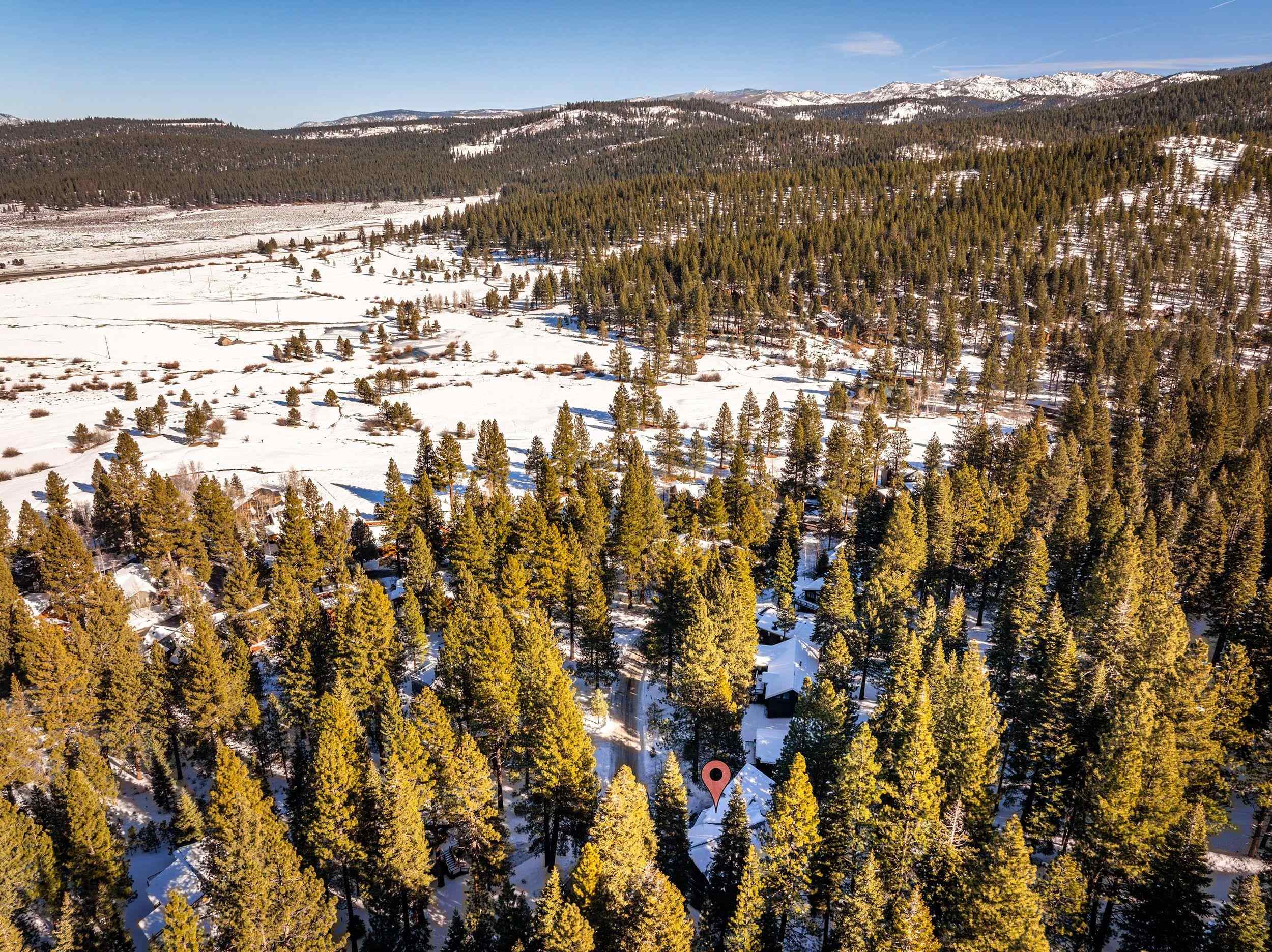 711 Conifer Truckee, CA 96161 - Photo 26 of 26 a view of a city with mountains in the background