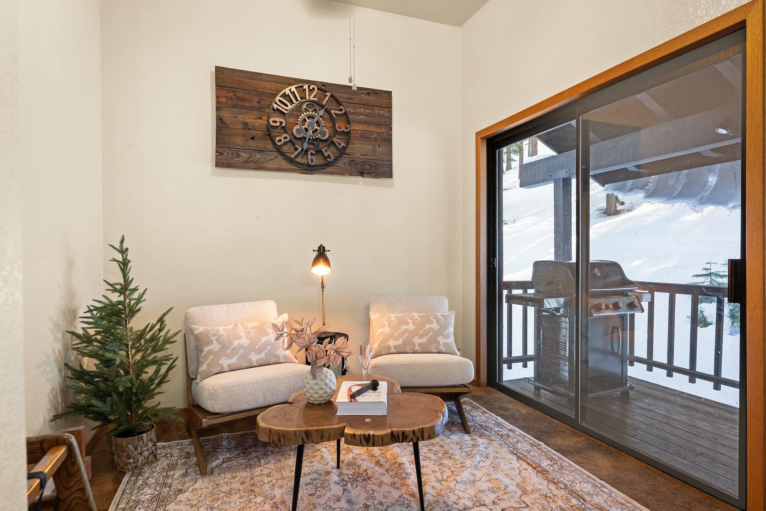 711 Conifer Truckee, CA 96161 - Photo 10 of 26 a view of a livingroom with furniture window and wooden floor