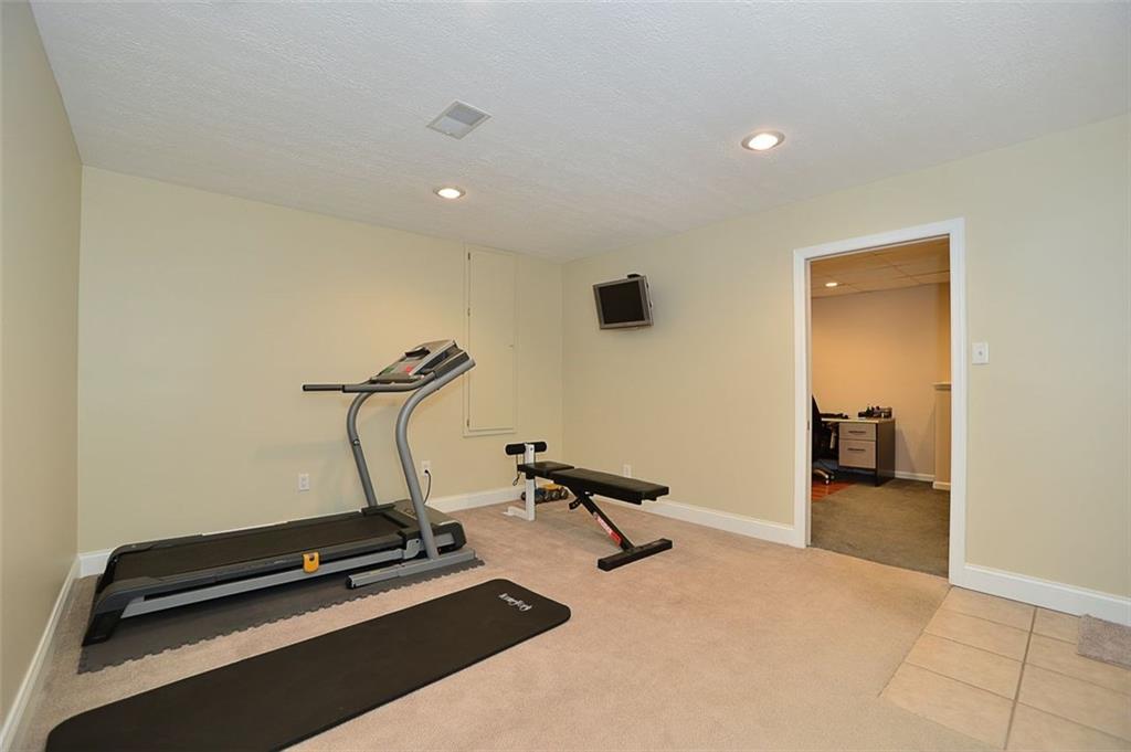 173 Warren Road Warrendale, PA 15086 - Photo 21 of 25 Enjoy some exercise or use as the children's playroom in this LL BONUS area which is adjacent to Bedroom 4 and the Home Office room.