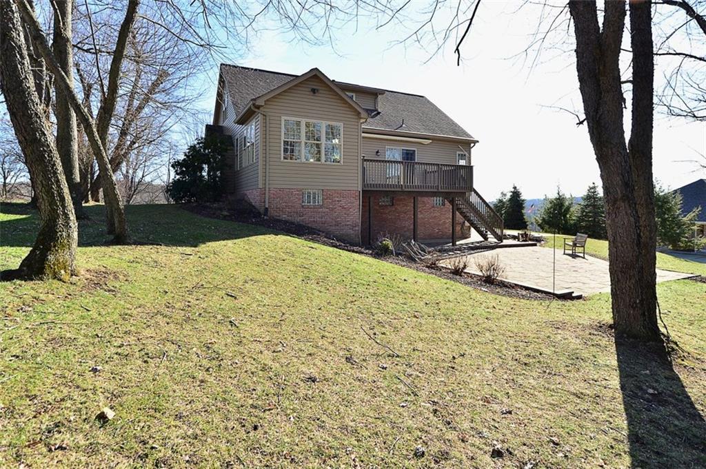 173 Warren Road Warrendale, PA 15086 - Photo 23 of 25 The 1 acre lot is breathtaking. Perched atop a quiet hillside this groomed lawn & woodlands has plenty of privacy. Great for family gatherings, play area for the children or just room for the family dog to frolic about.