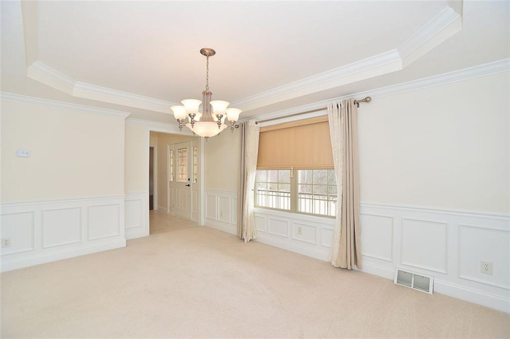 173 Warren Road Warrendale, PA 15086 - Photo 4 of 25 View 2 of Dining Room shows the spaciousness of the room. Go ahead and expand the dining room table when extra guests arrive.
