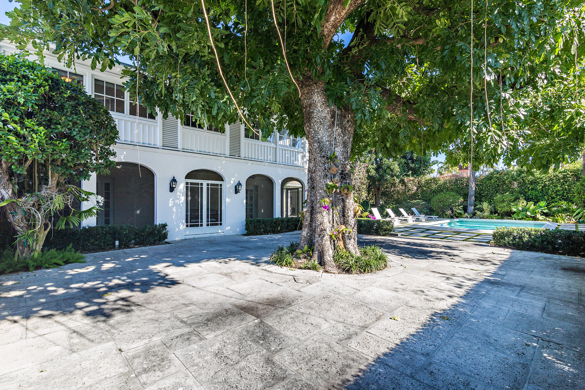 239 Emerald Lane Palm Beach, FL 33480 - Photo 12 of 29 a view of a house with yard and tree s