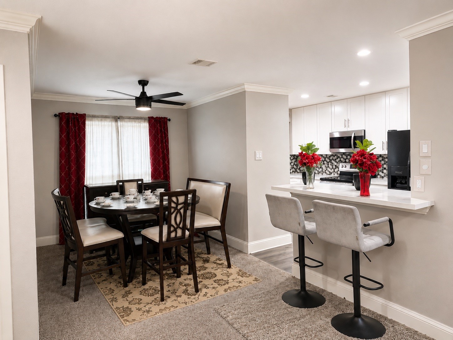 11939 Paramount Lane Houston, TX 77067 - Photo 2 of 9 a view of a dining room with furniture and window