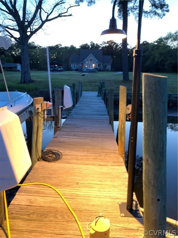 1843 Fairport Road Reedville, VA 22539 - Photo 8 of 43 View of dock area