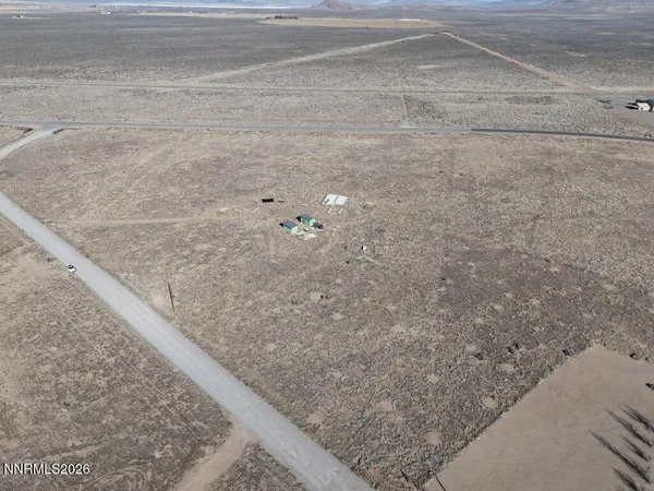 a view of an outdoor space and mountain view