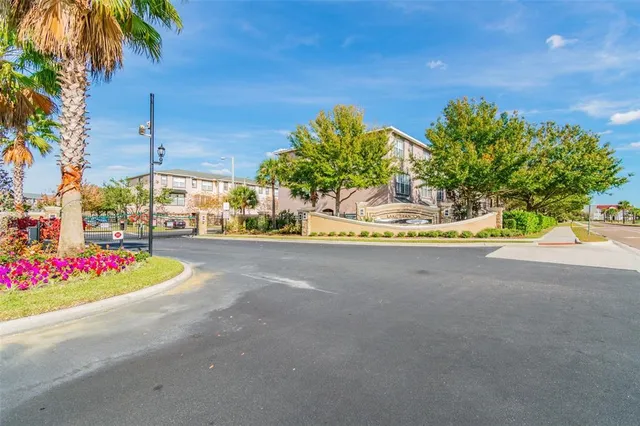 a view of swimming pool with a yard