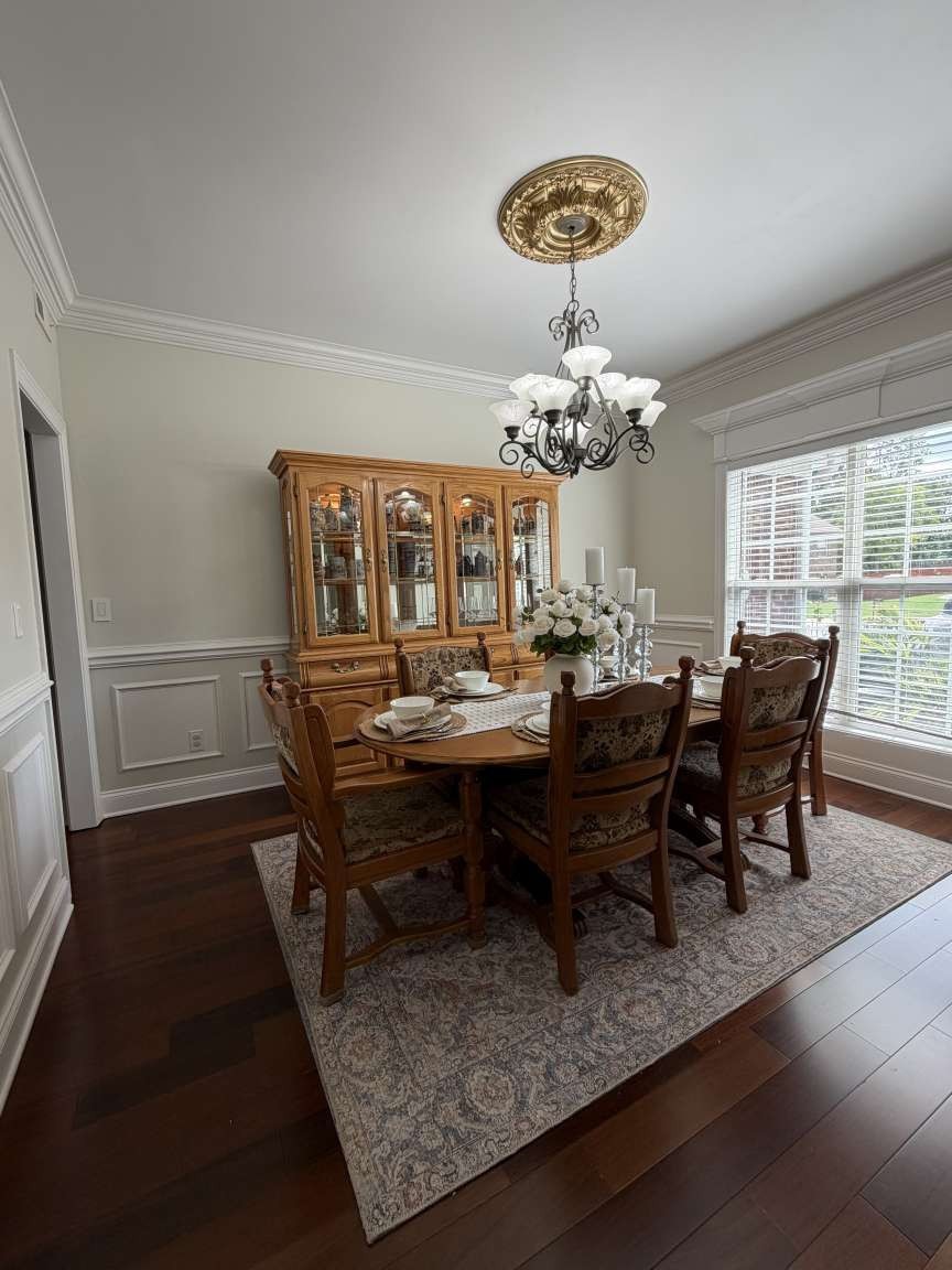 159 Clover Ridge Drive Madison, AL 35758 - Photo 6 of 69 a view of a dining room with furniture and window