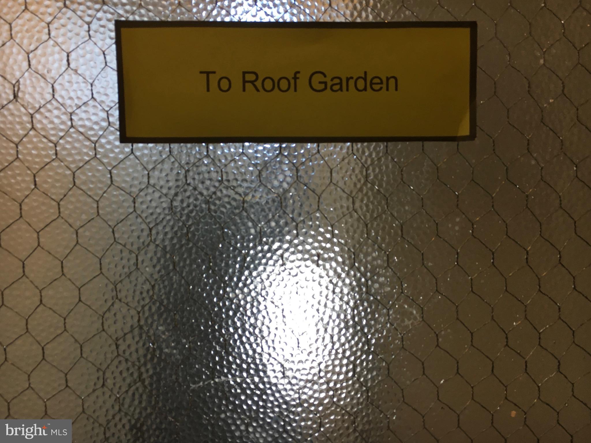 2707 Adams Mill Road Northwest, Unit 500 Washington, DC 20009 - Photo 32 of 52 Welcome to the roof garden