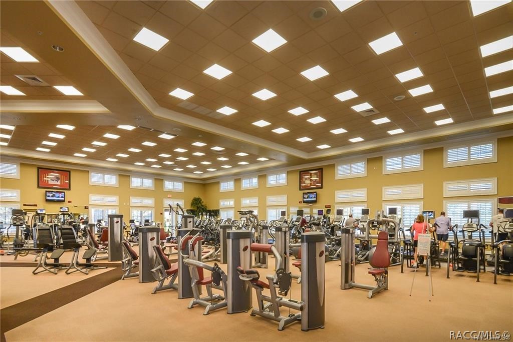 3034 North Clements Avenue Hernando, FL 34442 - Photo 7 of 10 a view of a room with gym equipment