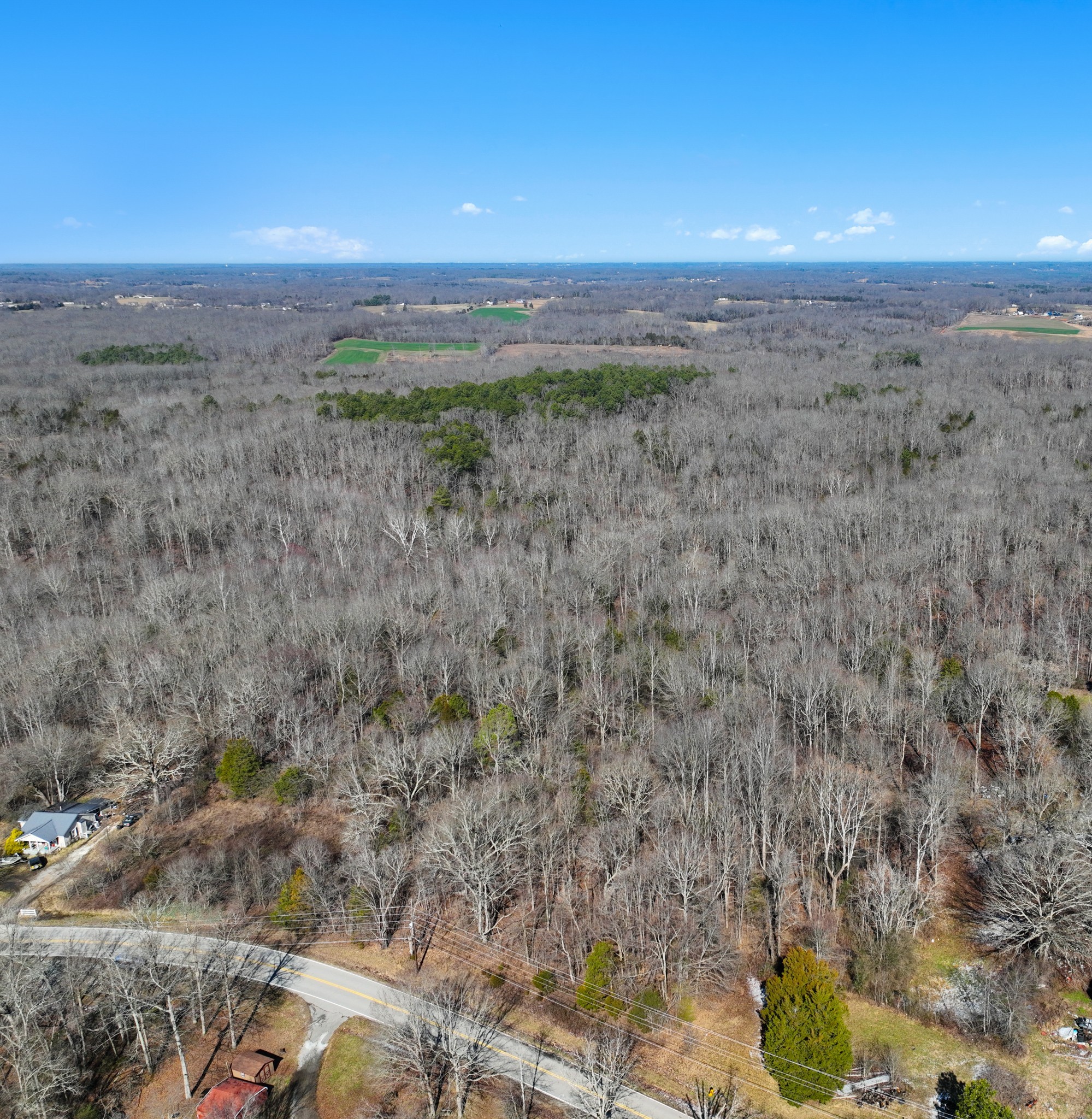 1505 Southside Road Southside, TN 37171 - Photo 3 of 23 a view of a field with lots of trees in background