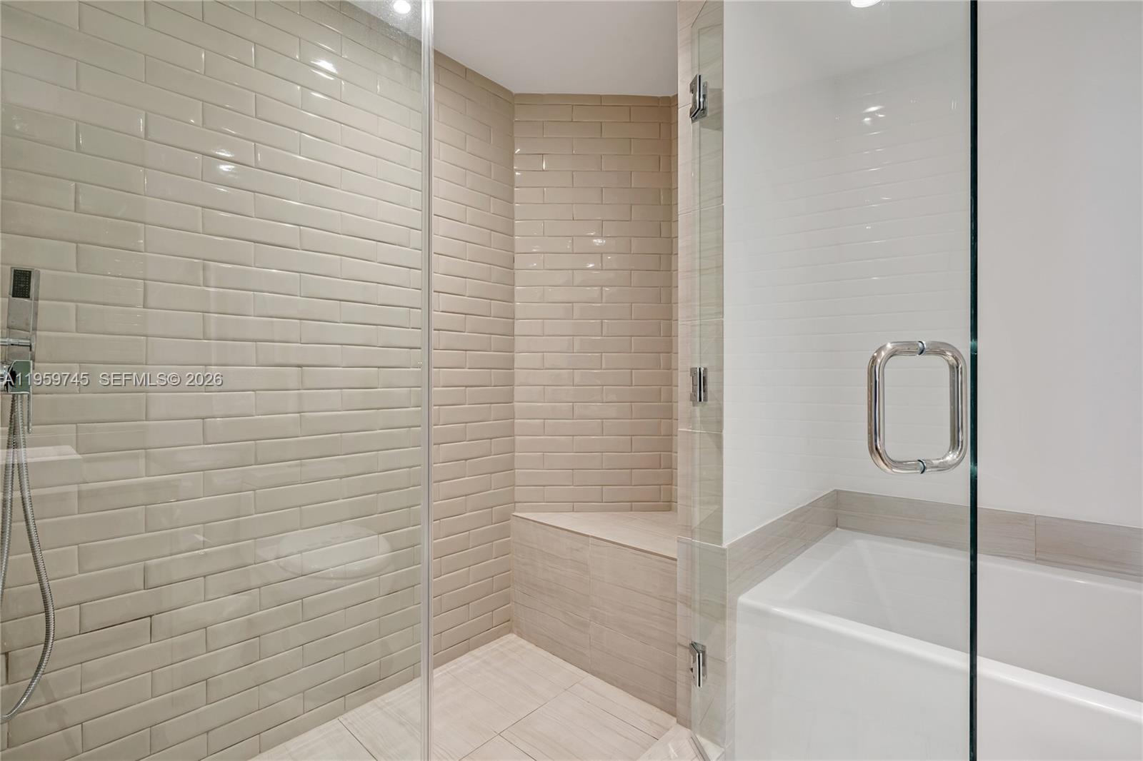 4010 South Ocean Drive, Unit R2301 Hollywood, FL 33019 - Photo 19 of 33 a bathroom with a shower