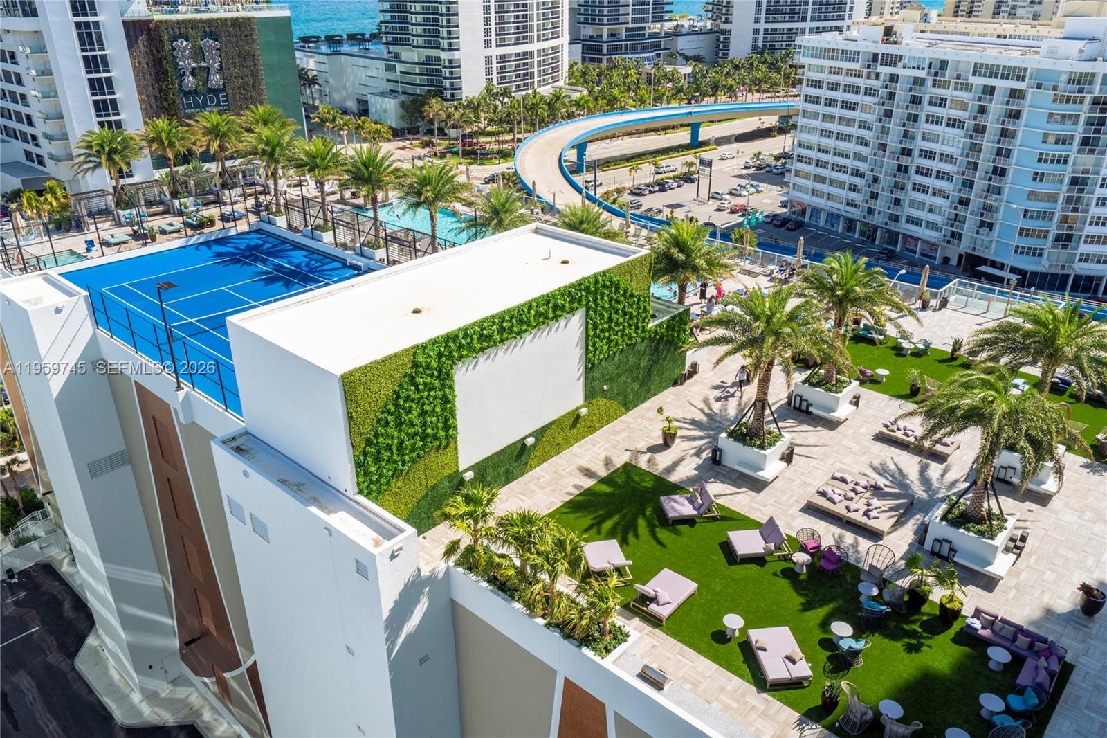 4010 South Ocean Drive, Unit R2301 Hollywood, FL 33019 - Photo 29 of 33 a view of outdoor space and yard