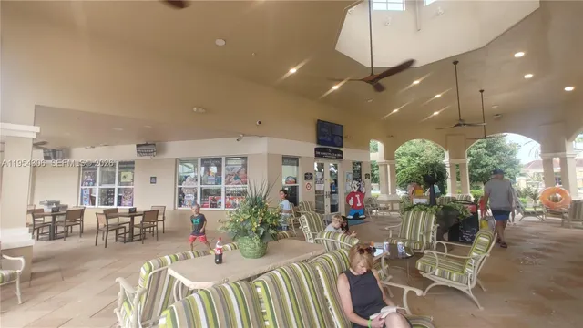 a view of swimming pool with yard