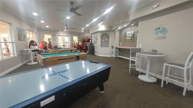 a view of outdoor space with water fountain