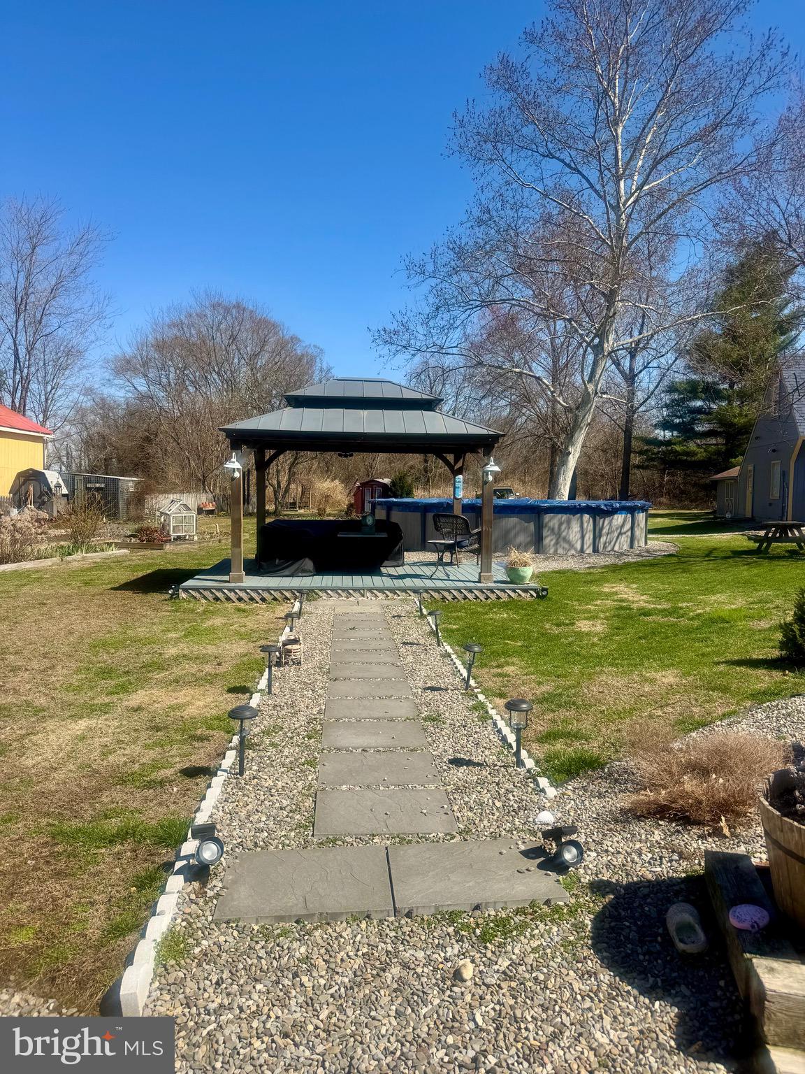 18 Market Street Salem, NJ 08079 - Photo 29 of 39 a view of a yard with an outdoor space