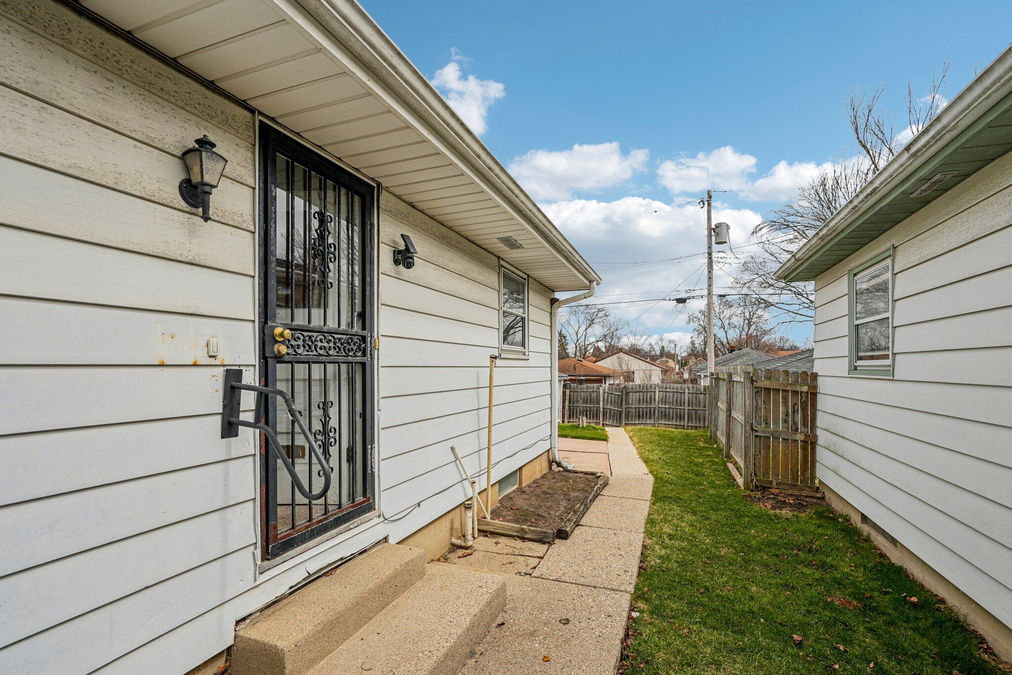 4518 North 68th Street Milwaukee, WI 53218 - Photo 24 of 34 Side entry door off kitchen.
