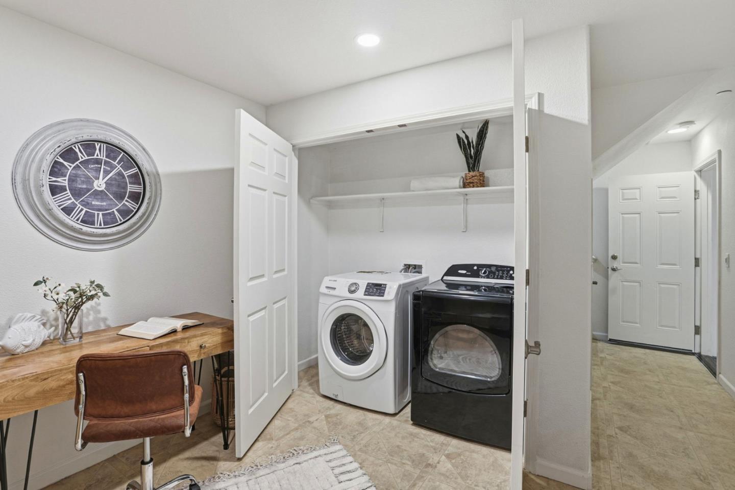745 Mente Linda Loop Milpitas, CA 95035 - Photo 24 of 33 a storage room with washer and dryer