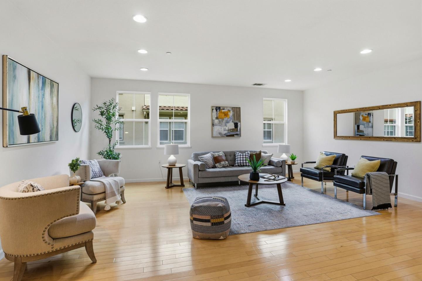 745 Mente Linda Loop Milpitas, CA 95035 - Photo 5 of 33 a living room with furniture window and a wooden floor