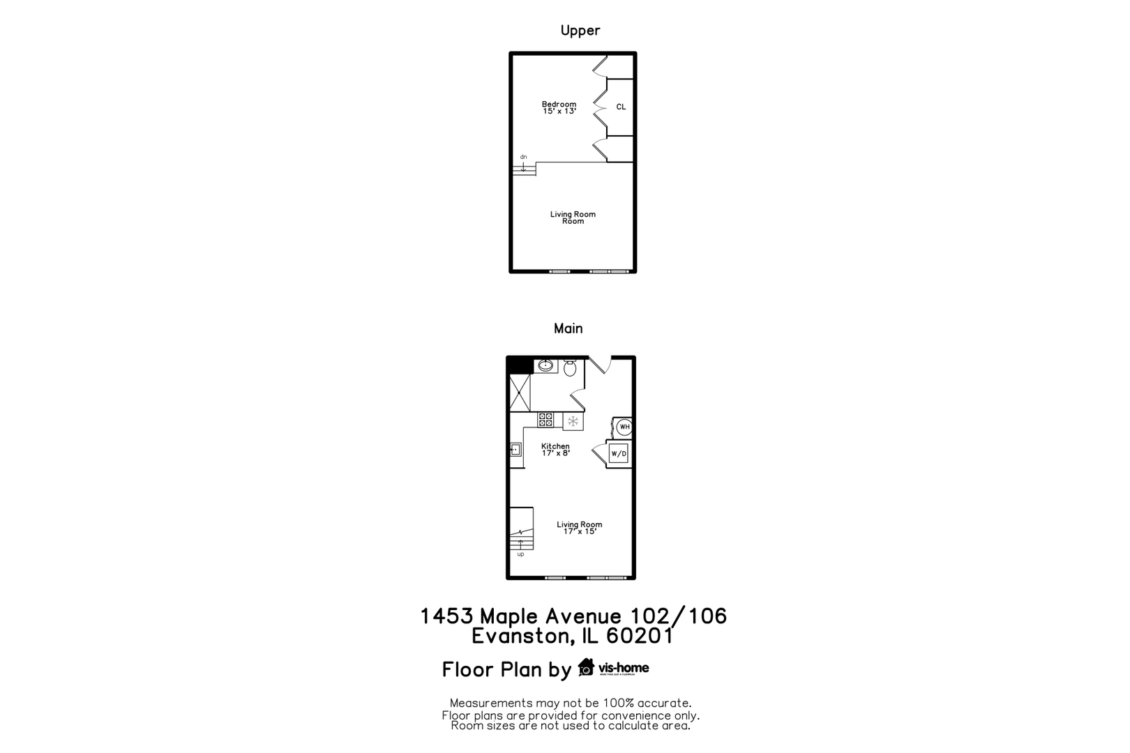 1453 Maple Avenue, Unit 102 Evanston, IL 60201 - Photo 16 of 21 a picture of a wall with white wall and a painting