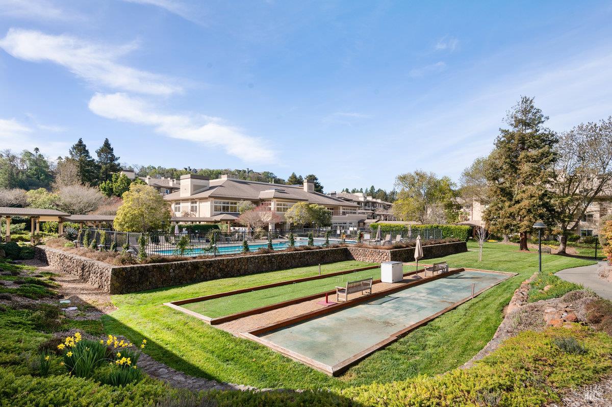 400 Deer Valley Road, Unit 4D San Rafael, CA 94903 - Photo 43 of 50 Bocce Ball & Croquet adjacent to the pool