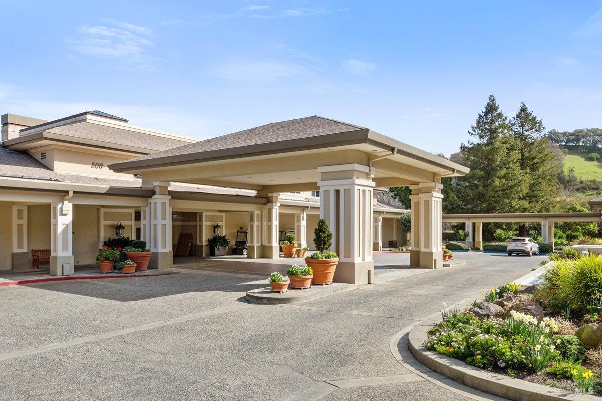 400 Deer Valley Road, Unit 4D San Rafael, CA 94903 - Photo 49 of 50 Grand entrance to the clubhouse and motor court