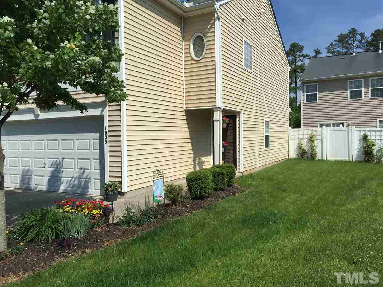 1925 Raj Drive Durham, NC 27703 - Photo 2 of 25 Lots of green space next to the house! Extra room and tons of grass for the kids and pets to play!