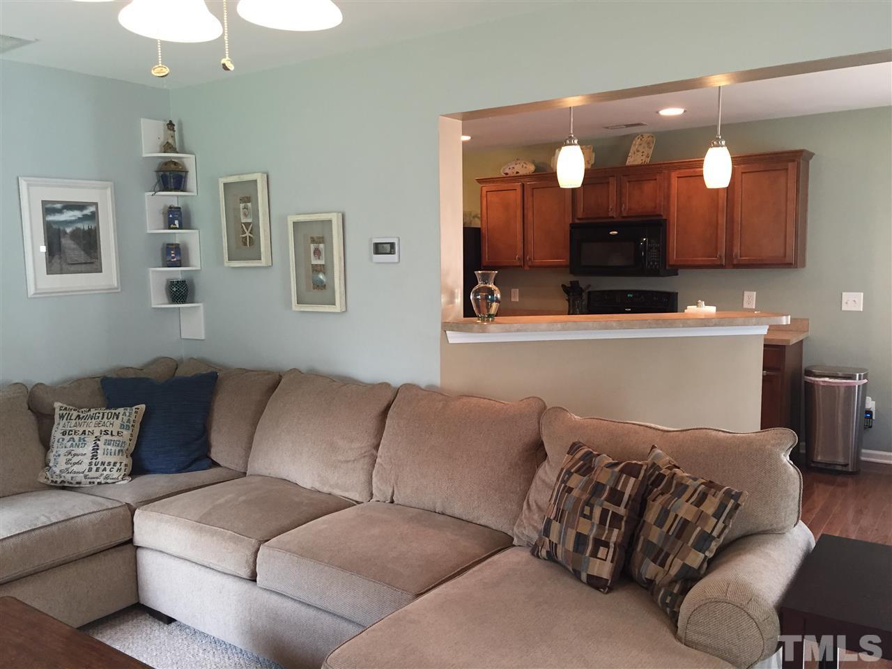 1925 Raj Drive Durham, NC 27703 - Photo 25 of 25 Open floor plan with view into kitchen