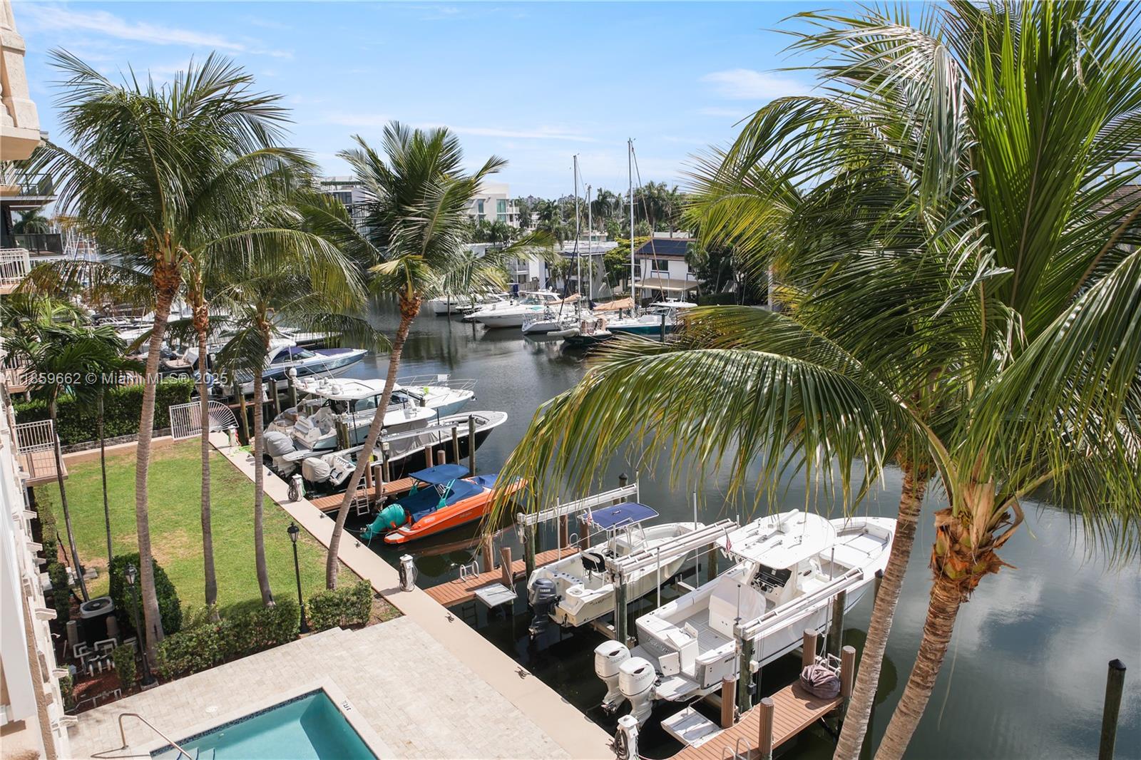 110 Hendricks Isle, Unit 13 Fort Lauderdale, FL 33301 - Photo 54 of 80 a view of outdoor space and swimming pool