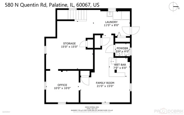 $450,000 | 580 North Quentin Road, Palatine, IL 60067